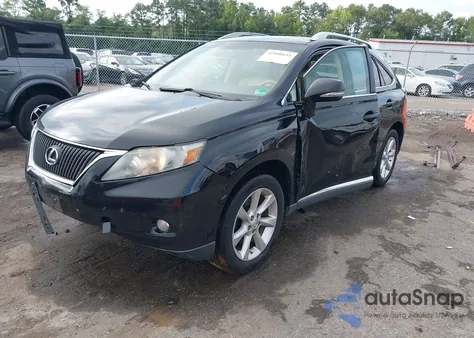 2010 Lexus Rx 350 из США, поврежденный, VIN 2T2BK1BAXAC001058